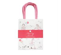 Talking Tables Tilly & Tigg-Confezione da 8 sacchetti per feste per bambini con manici, colore: Rosa, TILLY-TREATBAG