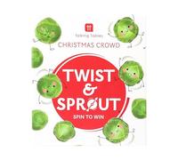 Talking Tables Twist & Sprout - Gioco natalizio per bambini a tema germoglio, 10 compiti stravaganti in 45 minuti, gioco per famiglie per bambini dagli 8 anni in su, divertente riempitivo per calze di