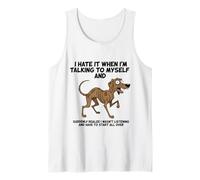 Talking to Myself, Design umoristico per Gli Amanti degli Animali Canotta