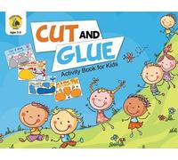 Talking Turtle Books Cut and Glue Activity Book for Kids (Tascabile)