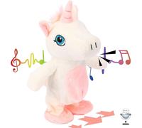 Talking Unicorn Repeat What You Say Walking Electric Interactive Animation Toy