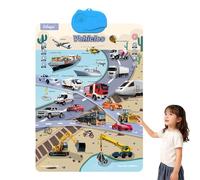 Talking Wall Chart for Kids, English Learning Poster with Songs, ABCs, Numbers, Animal words & Piano (#B)