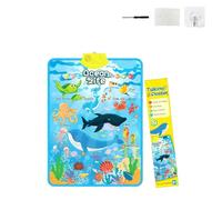 Talking Wall Chart for Kids - English & Spanish, Learning Poster with Songs, ABCs, Numbers, Animal Words Piano, Bilingual Toys with Interactive Touch Buttons for Toddlers 1-6 (Ocean)