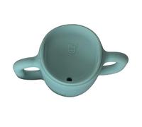 TalkTools Itsy Posate per bambini, diversi colori e varianti, bicchieri, cucchiai o piatti, sicure e facili da pulire, cibo senza preoccupazioni con varietà (bicchieri, turchese)