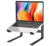 TalkWorks - Supporto per computer portatile e supporto per monitor per un comodo angolo di visione - Design durevole ed ergonomico con imbottitura protettiva in silicone - Compatibilità universale