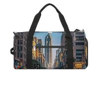 Tall Buildings in The City, borsa da palestra per uomini e donne, impermeabile, grande borsone per allenamento da viaggio