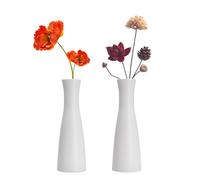 Tall Conic Composite Plastics Flower Vase Small Bud Decorative Floral