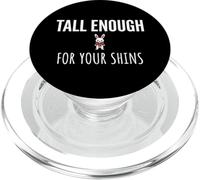 Tall Enough for Your Shins Cute Bunny Rabbit Boxing PopSockets PopGrip per MagSafe