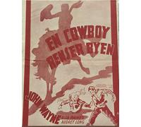 Tall In The Saddle John Wayne Ella Raines Ward Bond 1944 programma cinematogr...
