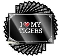 Tall, Saying Laptop I Love My Tigers | Bere piccolo (6 x 9 cm)