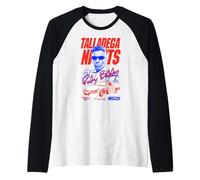 Talladega Nights Ricky Bobby 26 Signature Funny Movie Maglia con Maniche Raglan