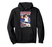 Talladega Nights Ricky Bobby Retro Lightning Collage Movie Felpa con Cappuccio