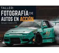 Taller de fotografía de autos en acción