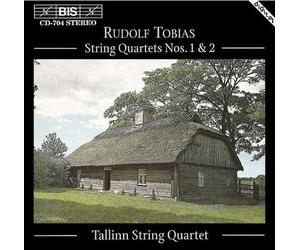 Tallinn Quartet Tobias/string Quartets 1 and 2 (CD) Album