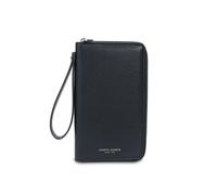 Tallinn Travel Wallet Black - Lapis Blue