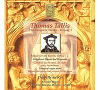 Tallis, Thomas - Vol. 5-Oeuvres Complstes