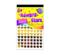 Tallon - Adesivi-ricompensa a forma di stellina, 900 pz, colore: argento/oro/bronzo