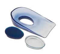 Talloniera Antishock in gel con cuscinetti removibili a densità graduata - 1 paio - Mis. per scarpe 35-40