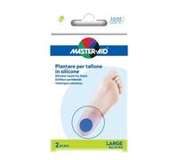 Master-Aid® Foot Care Plantare Per Tallone In Silicone Misura Large 2 Pezzi