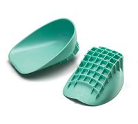Talloniera Tuli's verde e avvolgente per scarpe sportive