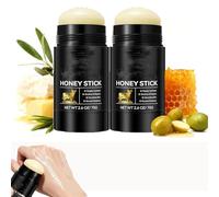 Tallow Balm Stick,Tallow and Honey Balm Stick,Hydrating Tallow Balms with Honey and Beeswax for Face,Lips,Hands & Body,Hydration & Repair (2 Pcs, 75g)