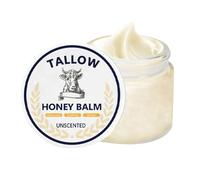 Tallow Face Cream, Deep Hydration Moisturizer, Nourishing Fast Absorbing Multipurpose, Oil Control for Face Hands Feet and Daily Use, 2,36 x 2,36 Inches