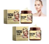 Tallow Honey Balm Balsamo Di Sego Di Manzo Montato E Miele Crema Al Sego Idratante per Il Viso Crema per Il Corpo Infusa Con Miele Selvatico Crudo per Una Pelle Morbida E Liscia