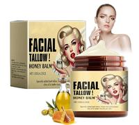 Tallow Skin Cream, Cura Della Pelle Al Sego Di Manzo, Sego di Manzo con Balsamo al Miele Crema Idratante, Nutriente e Idratante per Ttutti Tipi di Pelle, Idratazione Profonda, Riduzione delle Rughe