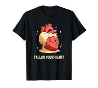 Tallow Your Heart Funny Keto Low Carb Diet Carnivore Food Maglietta