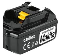 Tallox Batteria sostitutiva 3,5 AH compatibile con batteria Makita 18 V agli ioni di litio originale BL1850B BL1860B 194205-3 LXT-400