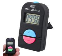Tally Counter - Contatore digitale, contatore di dimensioni manuali | Contatore elettronico digitale elettronico con suono, contatore manuale, flusso di traffico, sempre meno contatore digitale