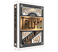 Tally Ho 140th Anniversary (Metaluxe) by USPC - Mazzi di carte da collezione