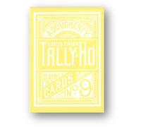 Tally-Ho Reverse Circle Back (Giallo) Carte da Gioco Poker