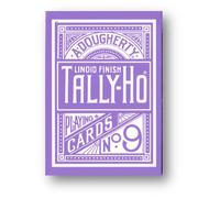 Tally-Ho Reverse Circle Back (Viola) Carte da Gioco Poker