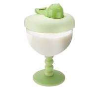 Tally with Lid - 3.35x3.35x5.12 Inches Wine Sippy Cup | Goblet Shape Mug | Sippy Cup with Easy Measurement Marks for Boys Age Over 12 Months Home Indoor Outdoor Party Birthday Travel