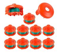 TALOEYH - 12 testine per decespugliatore per Gardena, set di corde per decespugliatore, testina di ricambio compatibile con 05367-20, coperture compatibili con 05329-20