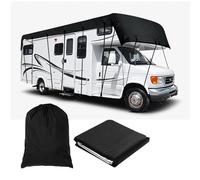 TALOEYH Copertura per camper e roulotte, impermeabile, universale, in tessuto Oxford 210D, 7,5 x 3 m, protezione UV, compatibile con roulotte, camper, autobus