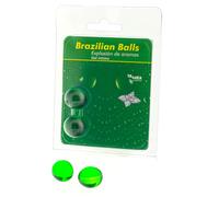 Taloka - 2 palline brasiliani gel intimo alla menta