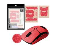 TALONGAMES Nastro antiscivolo per mouse (per G Pro Wireless, rosso)