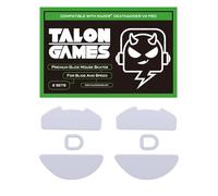 TALONGAMES - Set di 2 piedini per mouse con bordi arrotondati e curvi, compatibili con Razer DeathAdder V4 Pro, piedini di ricambio per mouse da gioco, 0,8 mm, puro materiale PTFE con cuscinetti a