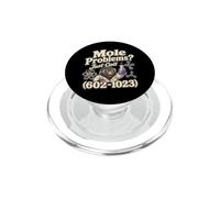 Talpa Problemi Divertente Mole Day Chimica Giochi di parole Avogadro PopSockets PopGrip per MagSafe