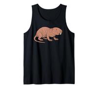 Talpa Ratto Mammifero Sotterraneo Furless Raro Animale Creatura Canotta