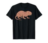 Talpa Ratto Mammifero Sotterraneo Furless Raro Animale Creatura Maglietta