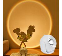 Talwei Lampada da parete per interni, lampada da parete a batteria ricaricabile con rilevatore di movimento con batteria, luce da sera per interni bianca calda, ruotabile a 360°