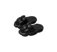 TALWHAH Pantofole Thick-Soled Custom Women's Sandal Slippers - Indoor/Outdoor Comfort Home Footwear per donna e uomo(Black,42 EU)