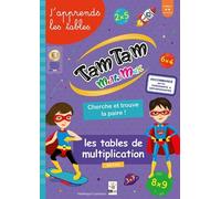 Tam Tam Multimax. Cherche et Trouve la Paire !: Les tables de multiplication Niveau 2