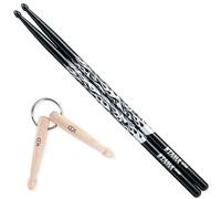 Tama 5A-F-BS - Bacchette per batteria Silver Rhythmic Fire con portachiavi Keepdrum