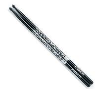 Tama Rhythmic Fire Sticks O7A-F-BS, black, silver print - Bacchette