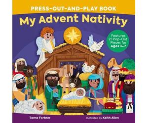Tama Fortner My Advent Nativity Press-Out-and-Play Book (Libro di cartone)