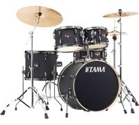 Tama Imperialstar - Batteria da 5 pezzi, colore: Nero/Nero Nichel HW